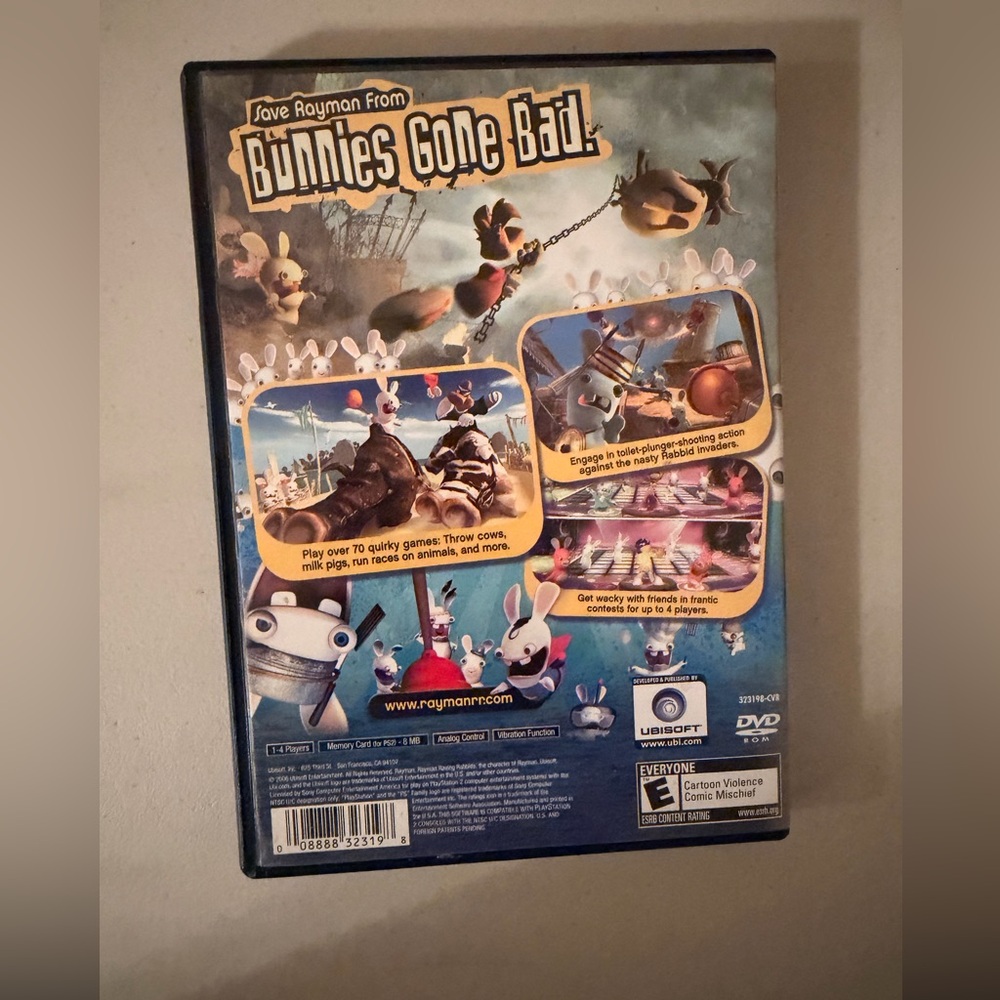 PlayStation 2 Game, Rayman Raving Rabbids - Picture 2 of 4